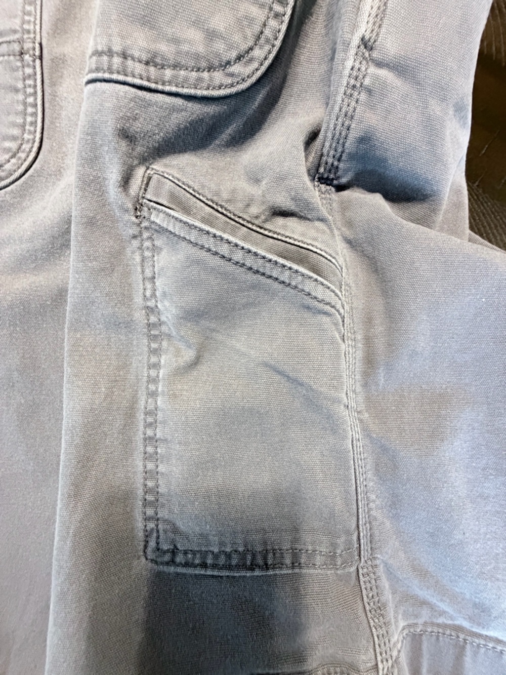 CARHART Rugged Flex Relaxed Fit Work Shorts Gray Men’s Size 38 Utility - Picture 4 of 7